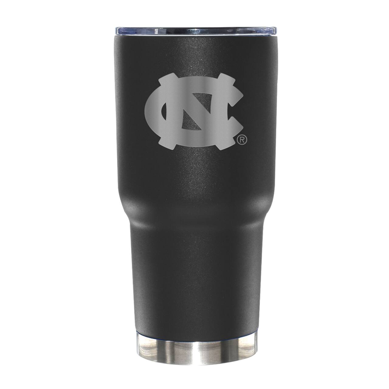 The Memory Company NCAA 30oz. Black Tumbler with Etched Logo